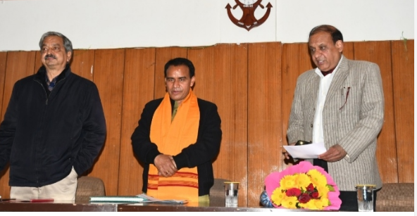 उत्तरांचल प्रेस क्लब की नवनिर्वाचित कार्यकारिणी को मंत्री धन सिंह रावत ने दिलाई शपथ