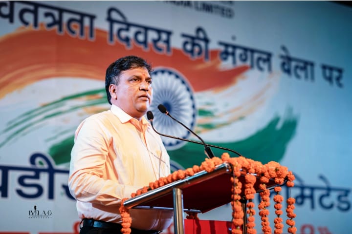 टीएचडीसीआईएल में सादगी से मनाया गया 75वां स्वतंत्रता दिवस