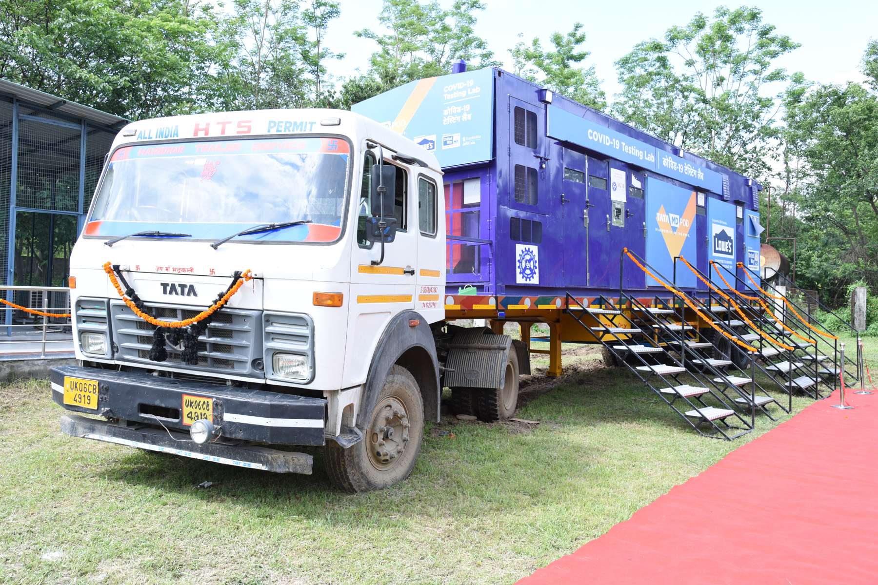 सीएसआईआर आईआईपी बना प्रथम लाइव प्रयोगशाला, कोविड मोबाइल परीक्षणशाला तैनात की गई